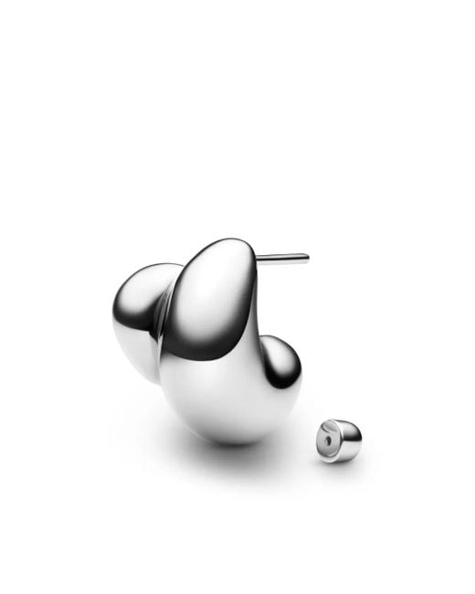 Pendiente Tryvann Trail derecho Maria Black de color White