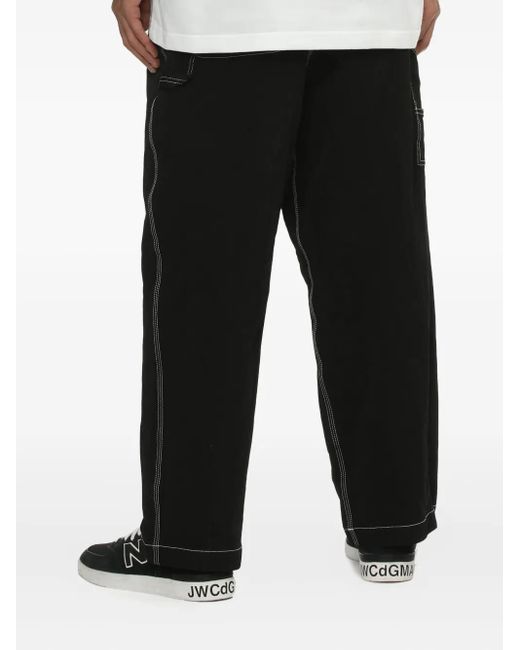 Pantalon À Coutures Contrastantes Comme des Garçons pour homme en coloris Black