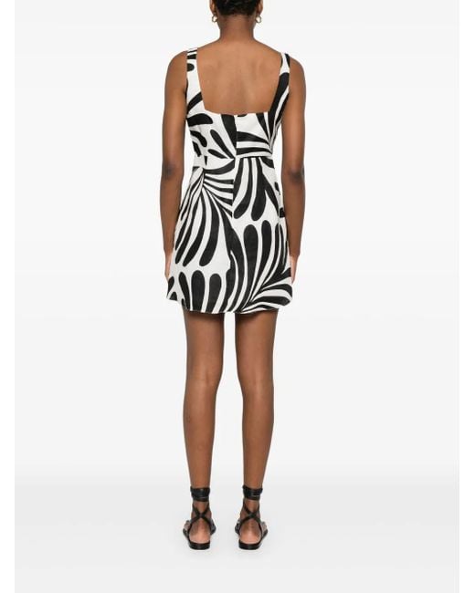 Vestido corto Parker Cala De La Cruz de color Black