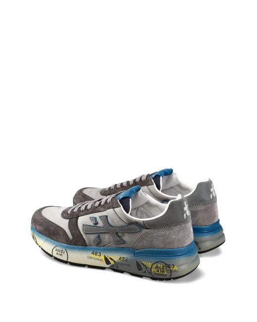 Premiata Blue Mick 7865 Lace-Up Sneakers for men