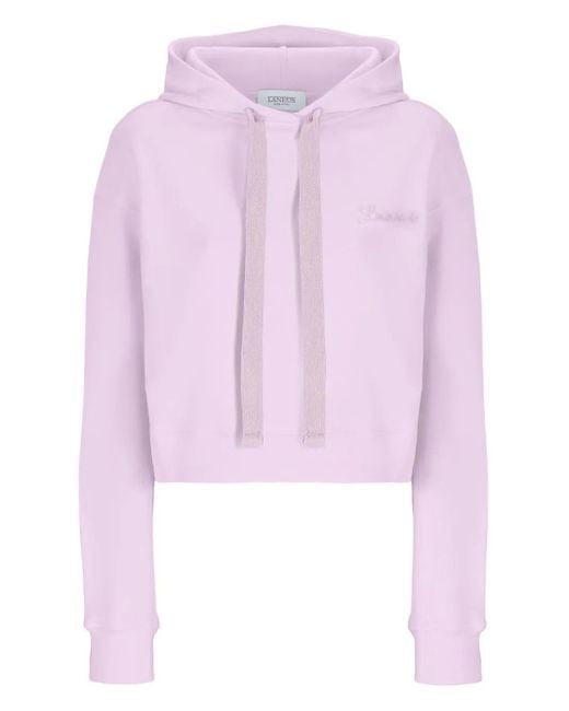 Sudadera con capucha de algodón Laneus de color Pink