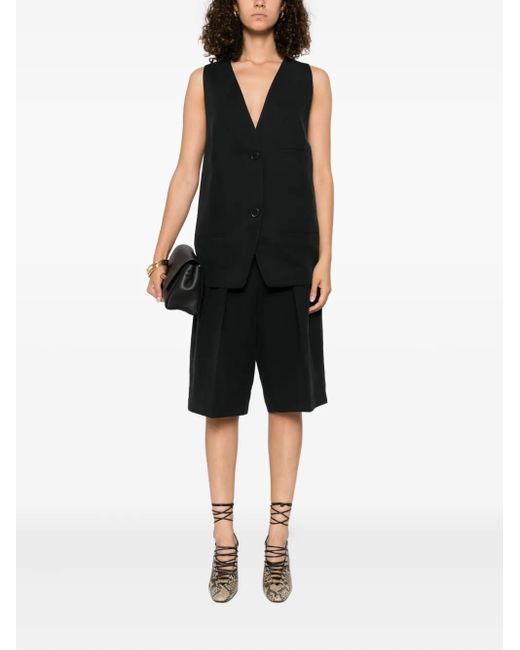 Frankie Shop Black Bilbao Shorts