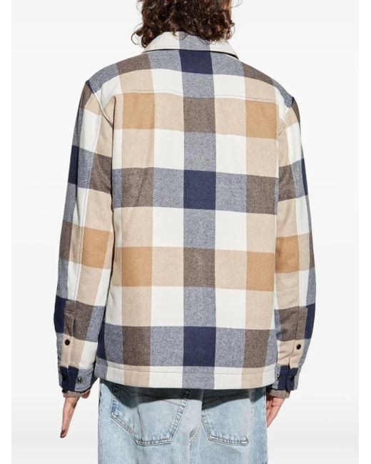 Woolrich Karierte Hemdjacke in White für Herren