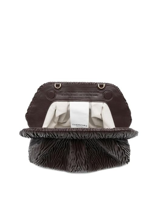THEMOIRÈ Black Medium Bios Clutch Bag