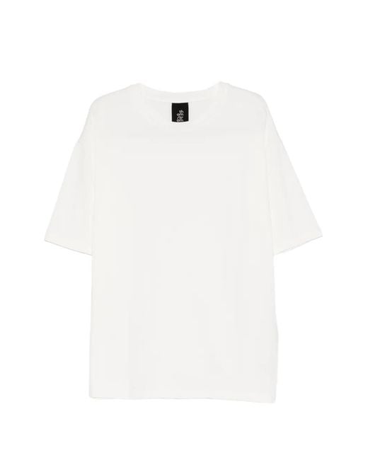 Thom Krom White Crew-Neck T-Shirt for men