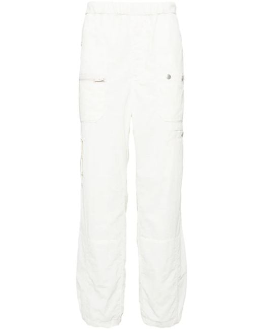 Undercover White X Nonnative Multi-Pocket Cargo Trousers for men