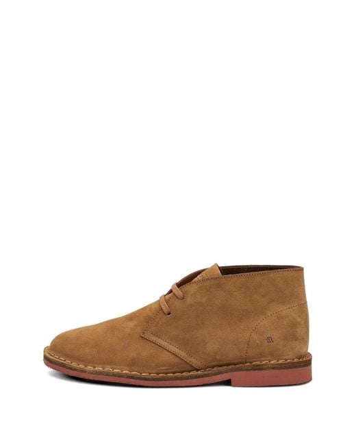 Frau Brown Suede Desert Boots for men
