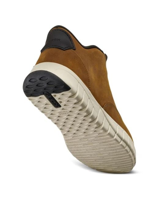 Geox Brown Sneakers for men