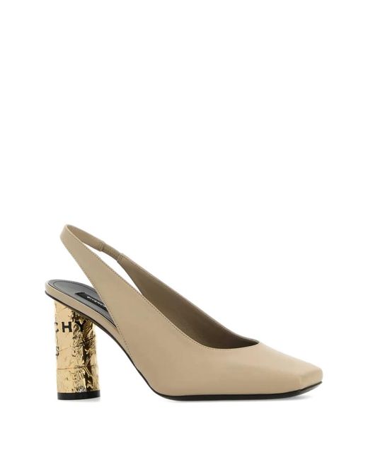 Givenchy Natural Leather Tape Pumps