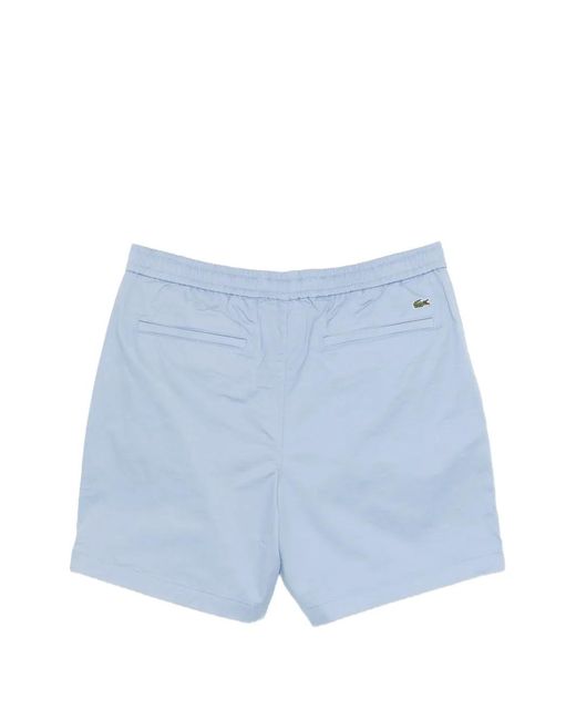 Lacoste Blue Short À Taille Élastiquée for men
