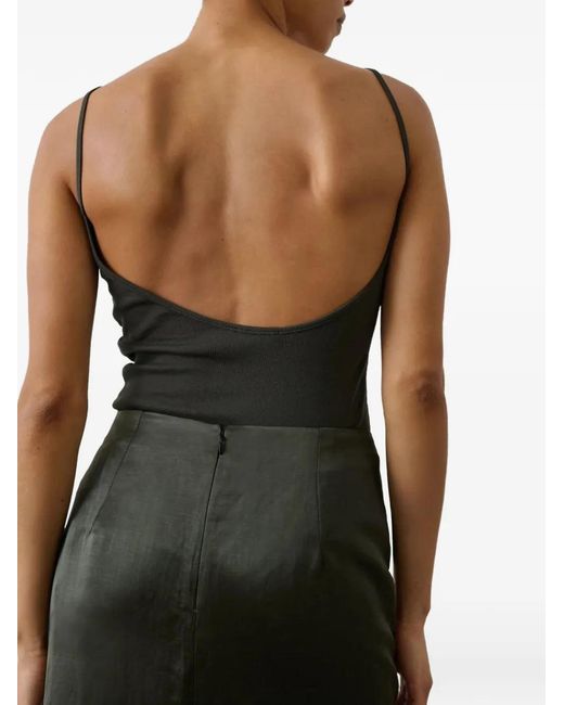 Soeur Black Ila Spaghetti-Strap Top