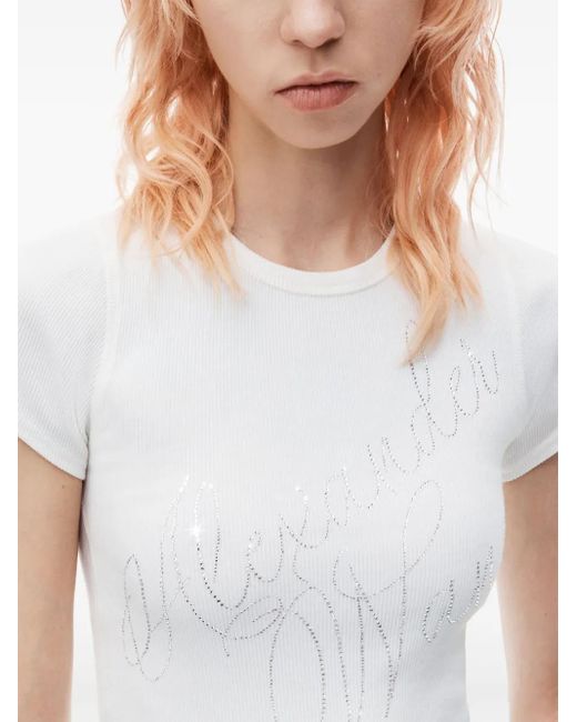 Alexander Wang White T-Shirts And Polos