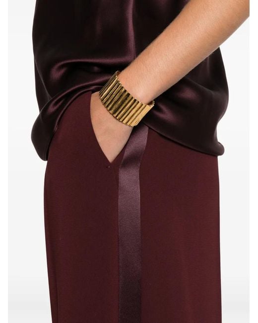 Max Mara Purple Trousers