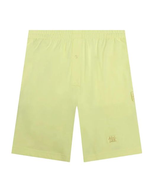 メンズ Advisory Board Crystals ロゴパッチ ショートパンツ Yellow