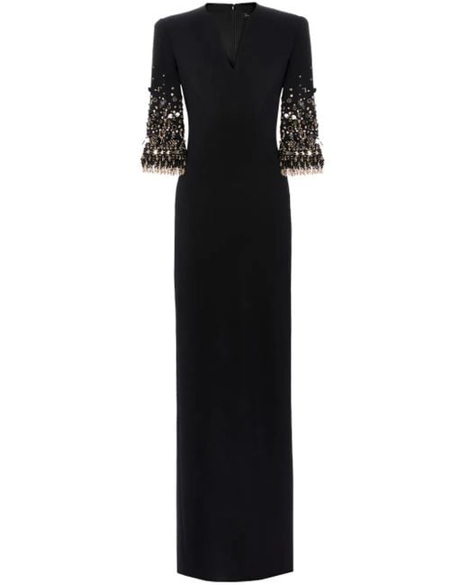 Jenny Packham Black Ruth Dress
