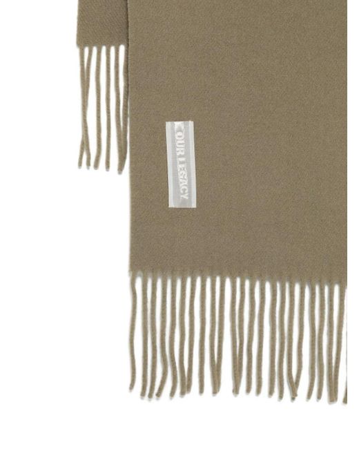 Our Legacy Natural Estate Scarf for men