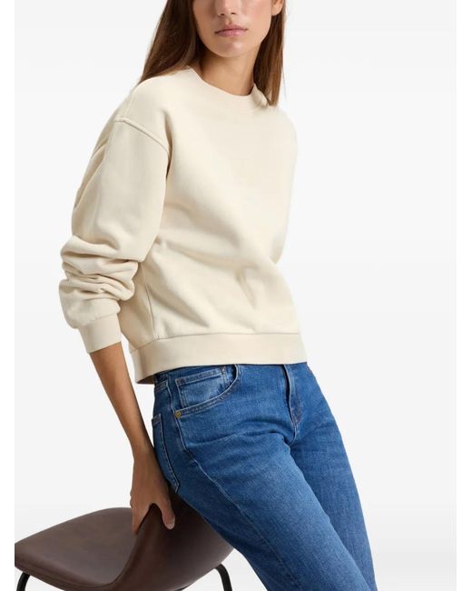 Woolrich Natural Cotton Crewneck Sweatshirt