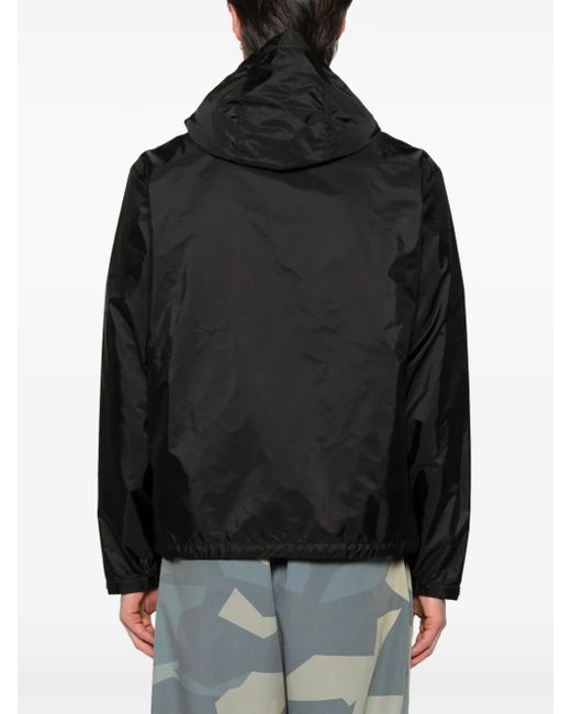 Moncler Black Remoray Zip, Cappuccio Giubbino for men