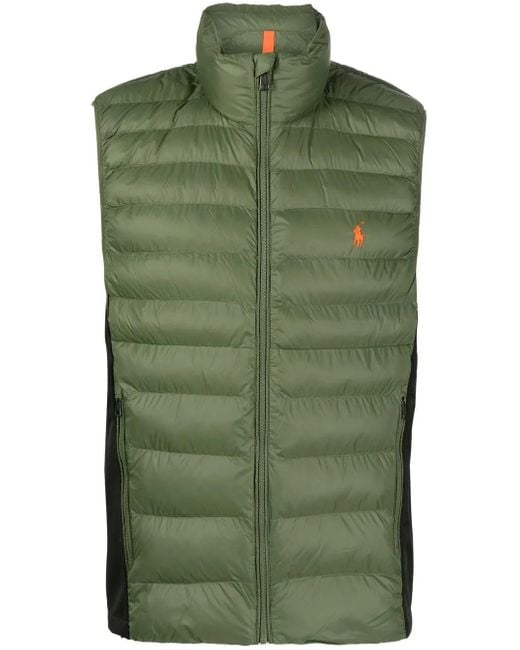 Polo Ralph Lauren Green Terra Hybrid Insulated Jacket for men