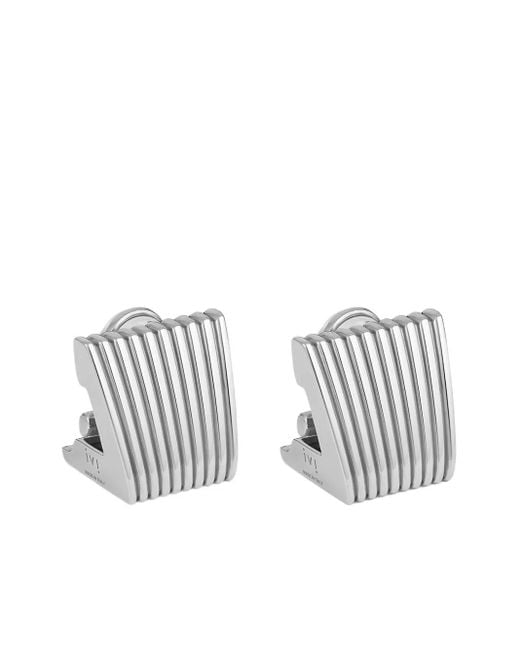 Ivi White Liz Earrings