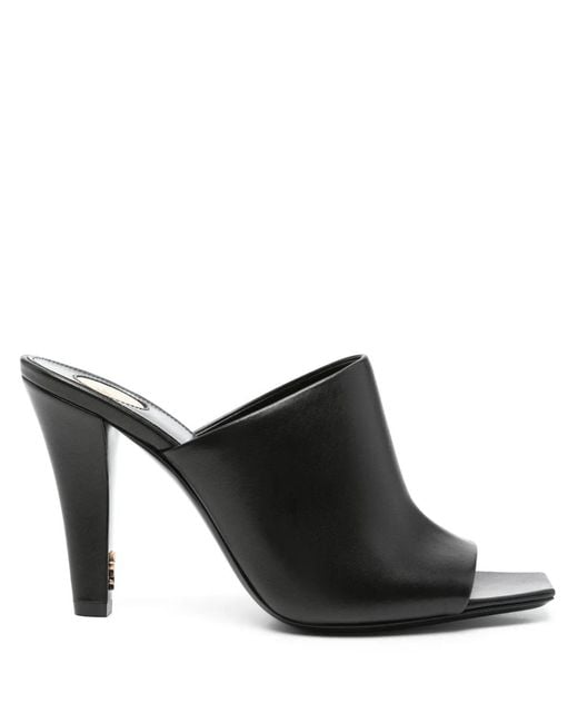 Saint Laurent Black Jill 95 Mule