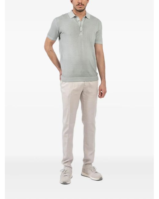 Mason's Gray Drawstring Trousers for men
