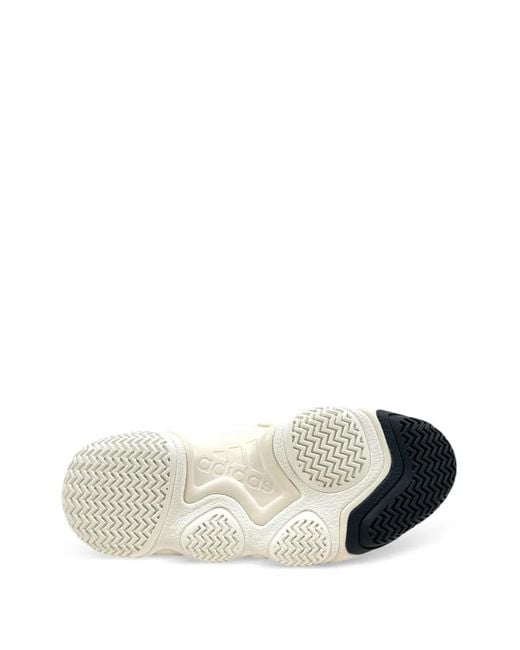 Y-3 White Leather Sneakers for men