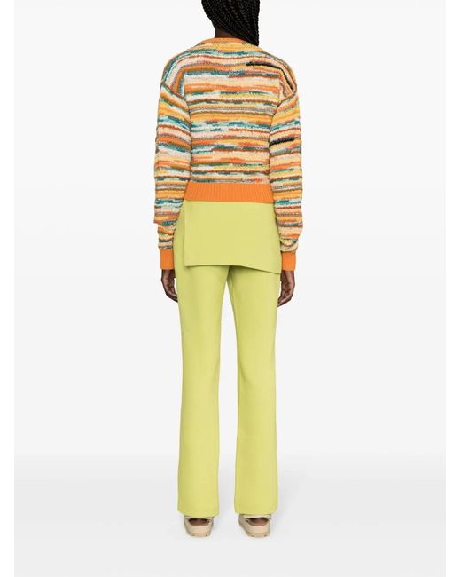 Alanui Orange Sweaters