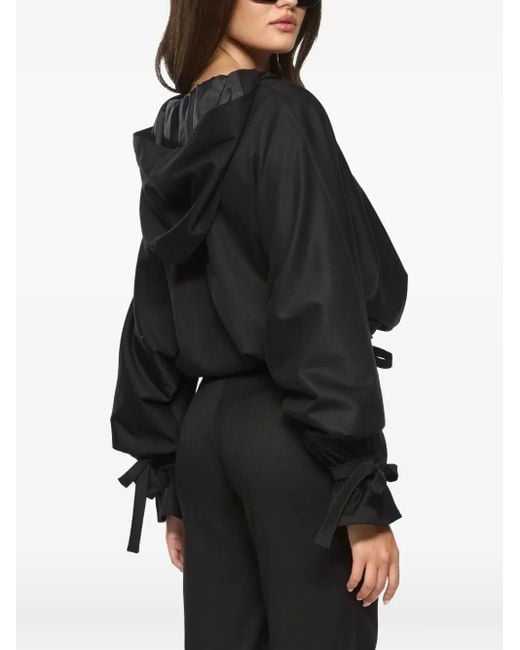 Hamza Black Swan Hoodie
