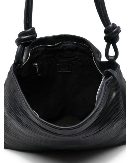 Grand Sac Porté Épaule Aisha SOMMET en coloris Black