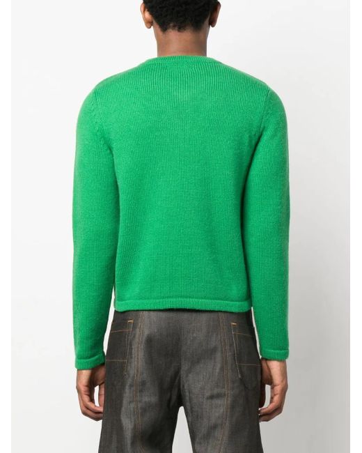 ERL Green Logo Sweater Knit for men
