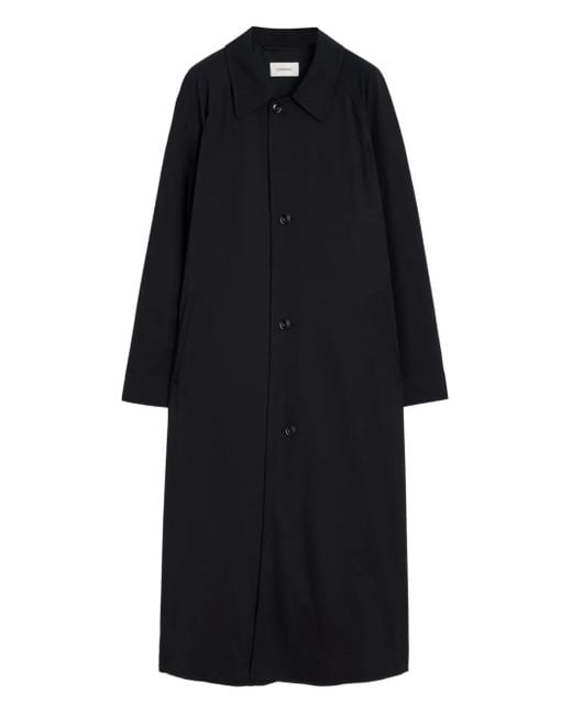Trench En Coton Lemaire pour homme en coloris Black