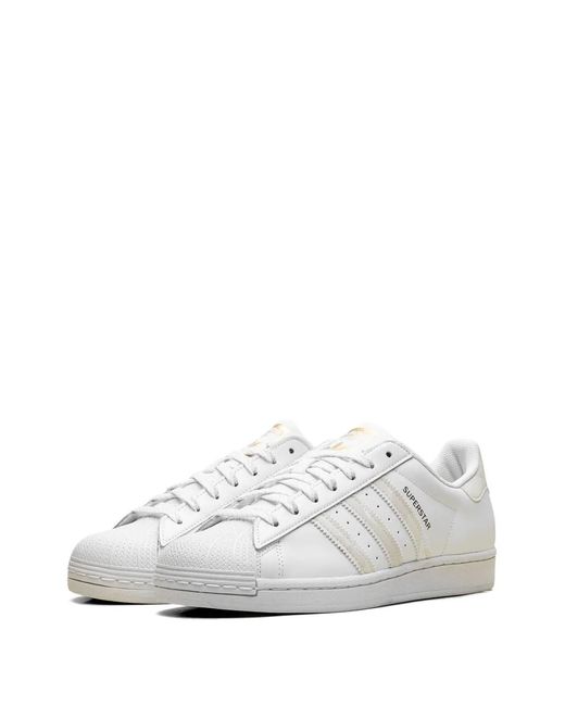 Adidas White Superstar Sneakers for men