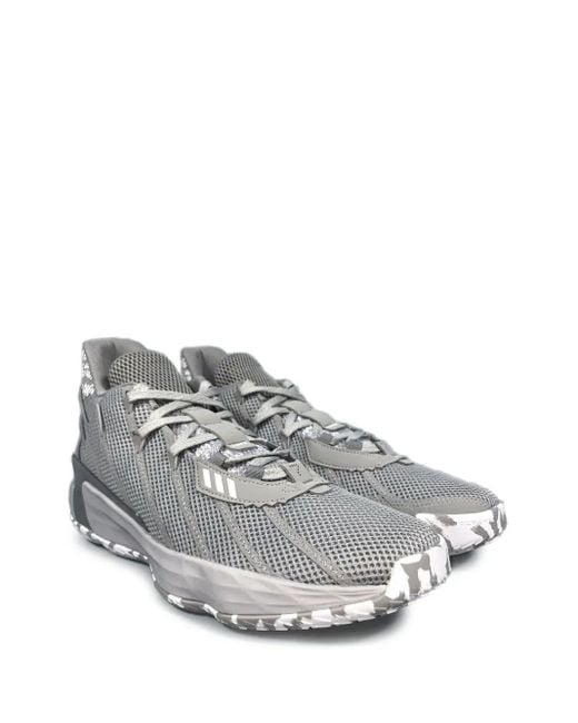 Adidas Gray Dame 7 "I Am My Own Fan" Sneakers