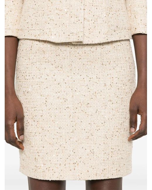 Tagliatore ツイード ミニスカート Natural