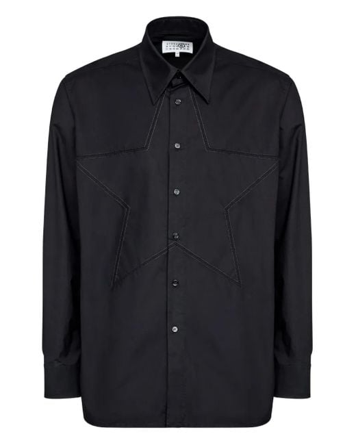 MM6 by Maison Martin Margiela Klassisches Hemd in Blue für Herren