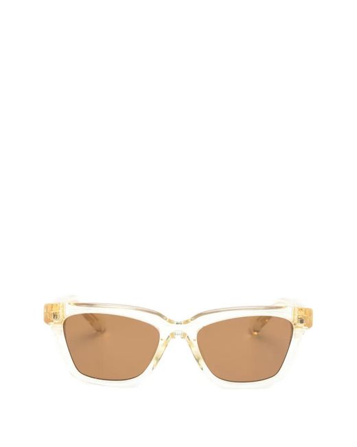 Jacquemus Natural Rectangle-Frame Sunglasses