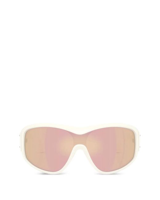 Moncler Pink Thyra Navigator-Frame Sunglasses