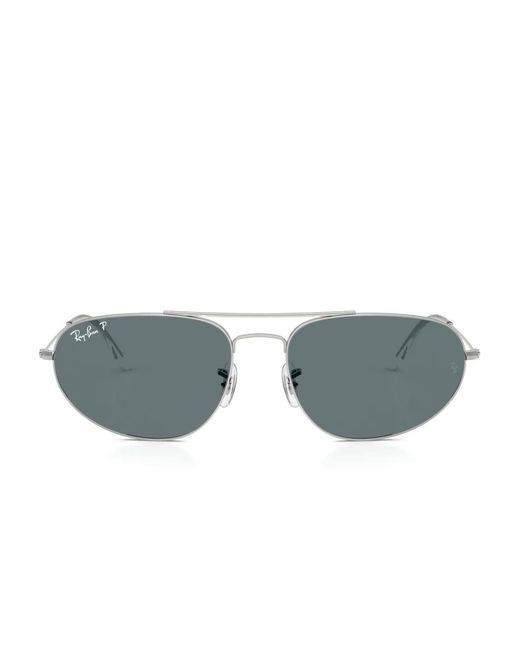 Ray-Ban Gray Explorer Iv Pilot-Frame Double-Bridge Sunglasses