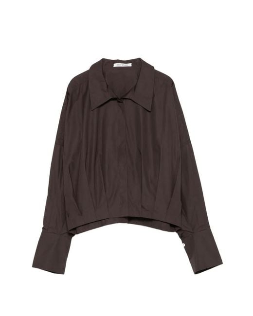 Mark Kenly Domino Tan Brown Saina Collared Shirt
