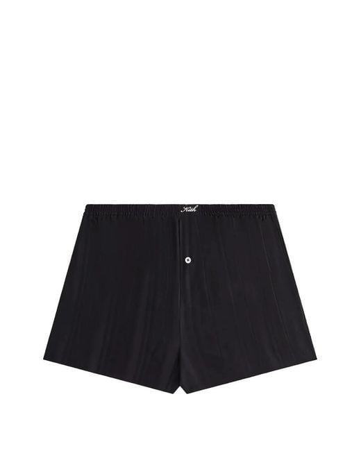 Kith Black Ida Ii Striped Boxer Shorts