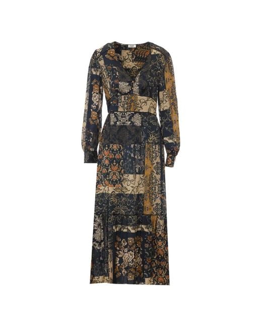 Liu Jo Black Paisley-Print Dress