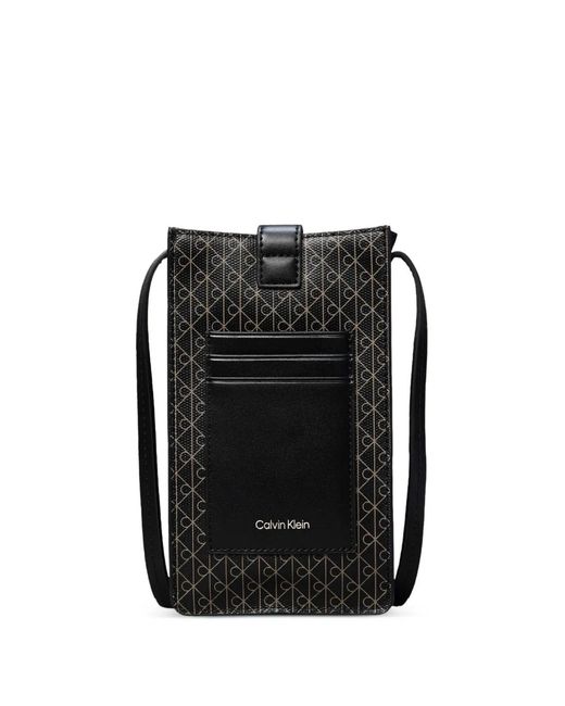 Calvin Klein Black Logo Cardholder