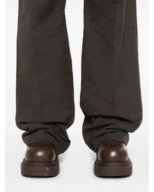 Rick Owens Gray Geth Trousers for men