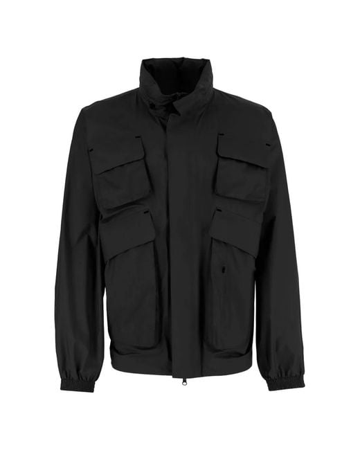 Save The Duck Black Mod. Vic Pockets-Raincoat for men