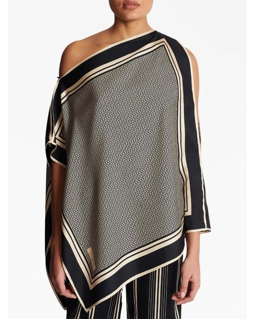 Balmain Gray Top