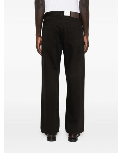NN07 Black Otis 1874 Belt-Loop Jeans for men