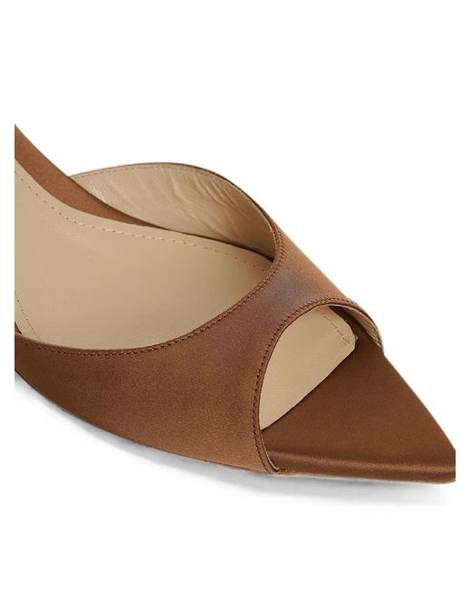 Ginissima Brown Vicky Slingback Sandals