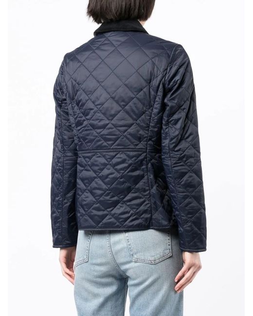 Barbour Blue Deveron Quilted Jacket