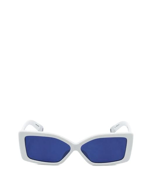 Jacquemus Blue Logo-Lettering Sunglasses
